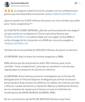 - crédito @GermanCalderonE/X