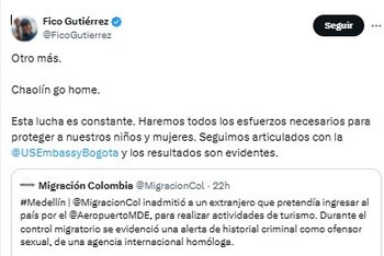 El alcalde de Medellín, Federico