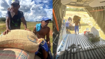 La Fuerza Aeroespacial Colombiana lidera un modelo integral que impulsa el desarrollo sostenible y la economía legal a través del cacao en el oriente colombiano - crédito suministrado a Infobae Colombia