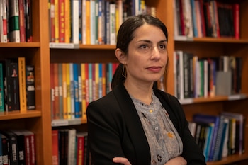 Celia Rico en la librería