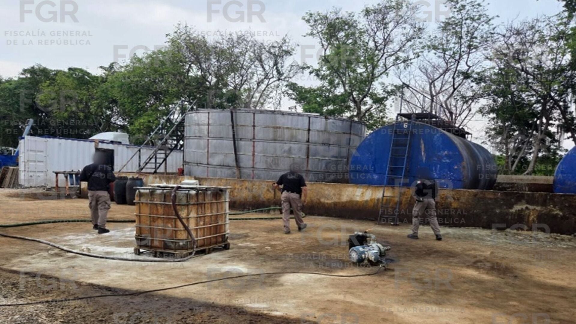 Agentes de seguridad fueron alertadas sobre el inmueble (FGR)
