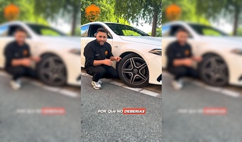 El mecánico en su vídeo