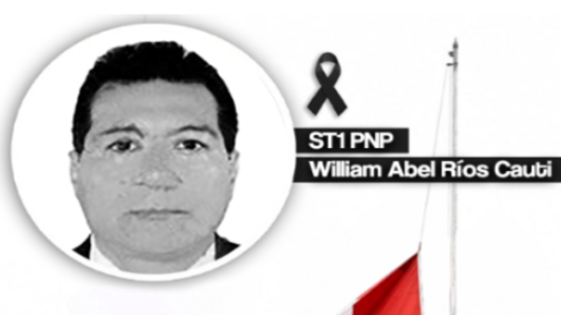 Agente William Ríos Cauti, baleado en operativo contra secuestradores, fue ascendido al grado de suboficial brigadier PNP.