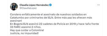 Reacciones a asesinato de soldados