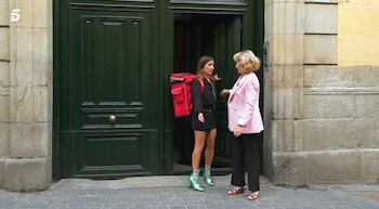 El palacio histórico en el que vive Esperanza Aguirre en el centro de Madrid (Mediaset España)