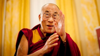 El Dalai Lama recibió su