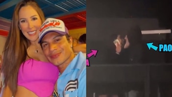 Sorpresa en la farándula: Paolo Guerrero y Ana Paula Consorte se besan en público.