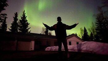 "Veo las auroras boreales desde
