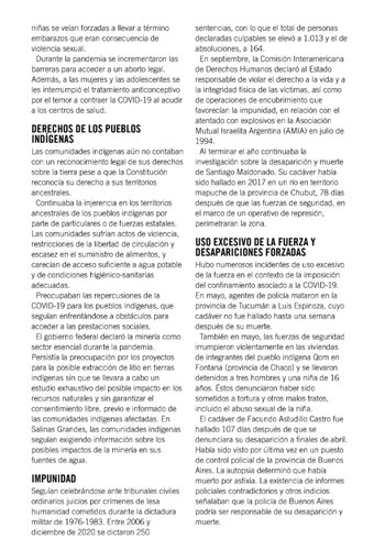 El informe completo de Amnistía