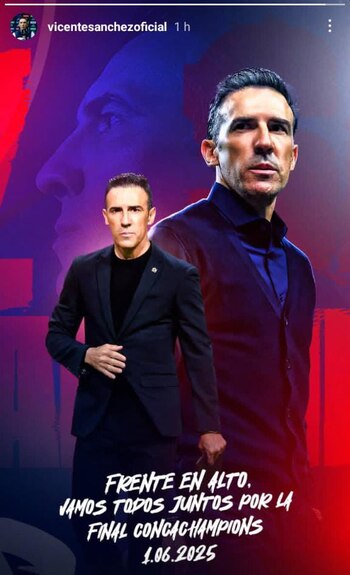 En medio de su posible