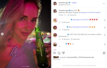 La bloguera italiana compartió las