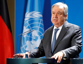 El secretario general de la ONU, António Guterres. EFE/EPA/OMER MESSINGER/Archivo