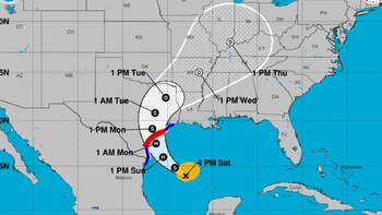 Imagen de la trayectoria del
