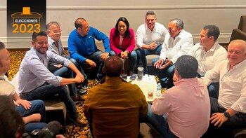 La candidata de la coalición