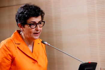La exministra de Asuntos Exteriores Arancha González Laya también recibió un furibundo comunicado de la cancillería nicargüense. EFE/Zipi