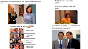 La despedida de Betty la