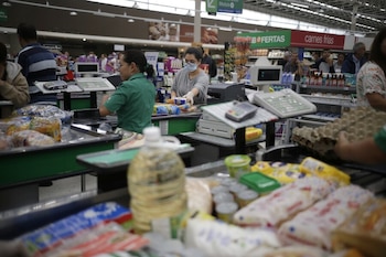 Supermercado en Bogotá (Colprensa - Sergio Acero)