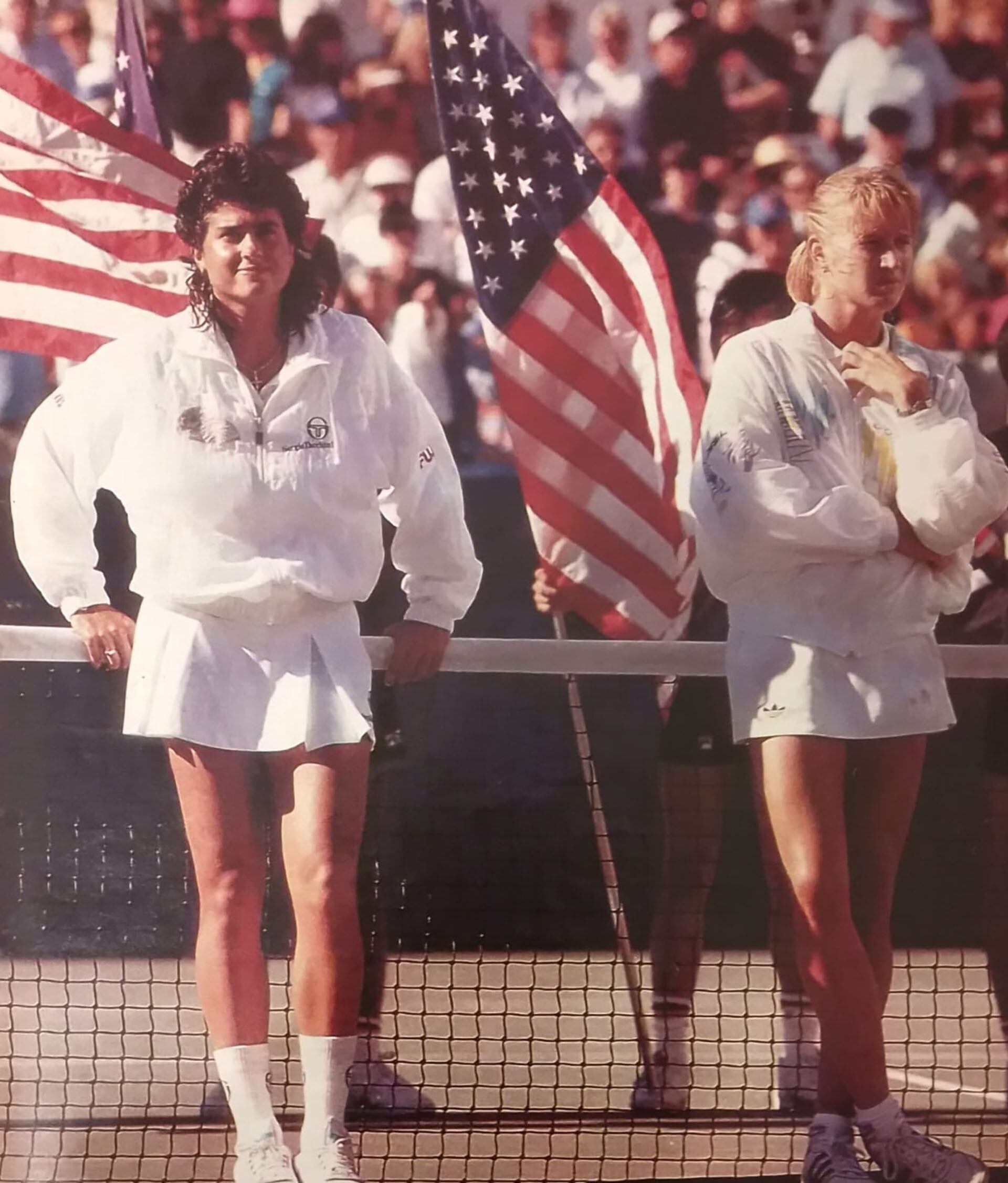 Sabatini pudo doblegar en la final a una durísima rival, Steffi Graf