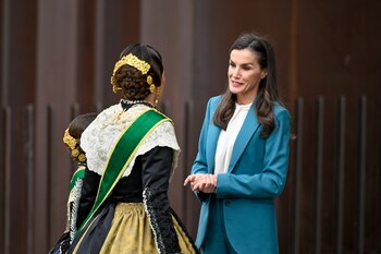 La reina Letizia en el Día Mundial de las Enfermedades Raras en Castellón (EFE)