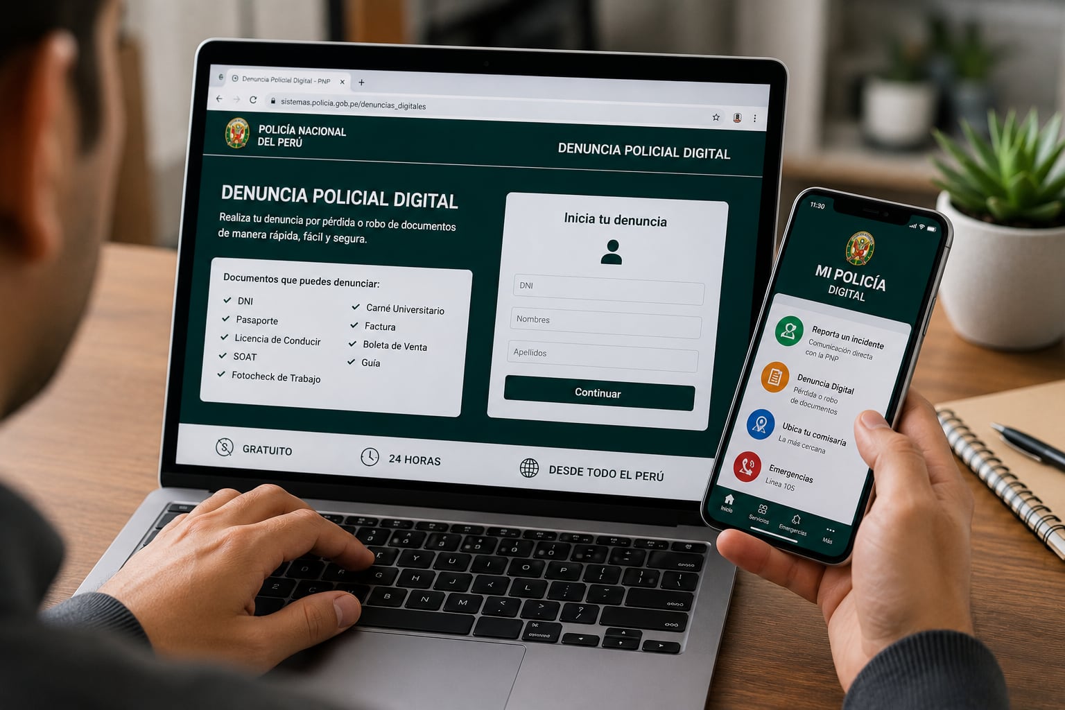 Cómo hacer una denuncia digital en la PNP: pasos, requisitos y qué casos puedes reportar por internet