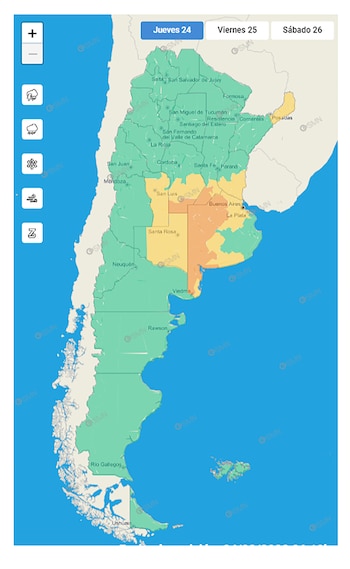 La situación climatológica en el