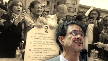 La posibilidad de una asamblea nacional constituyente, lo que más podría restarle votantes a Iván Cepeda en segunda vuelta