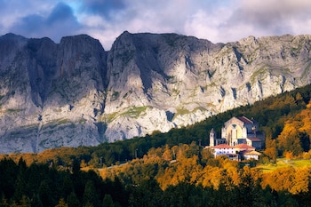 Santuario de Urkiola, en Vizcaya