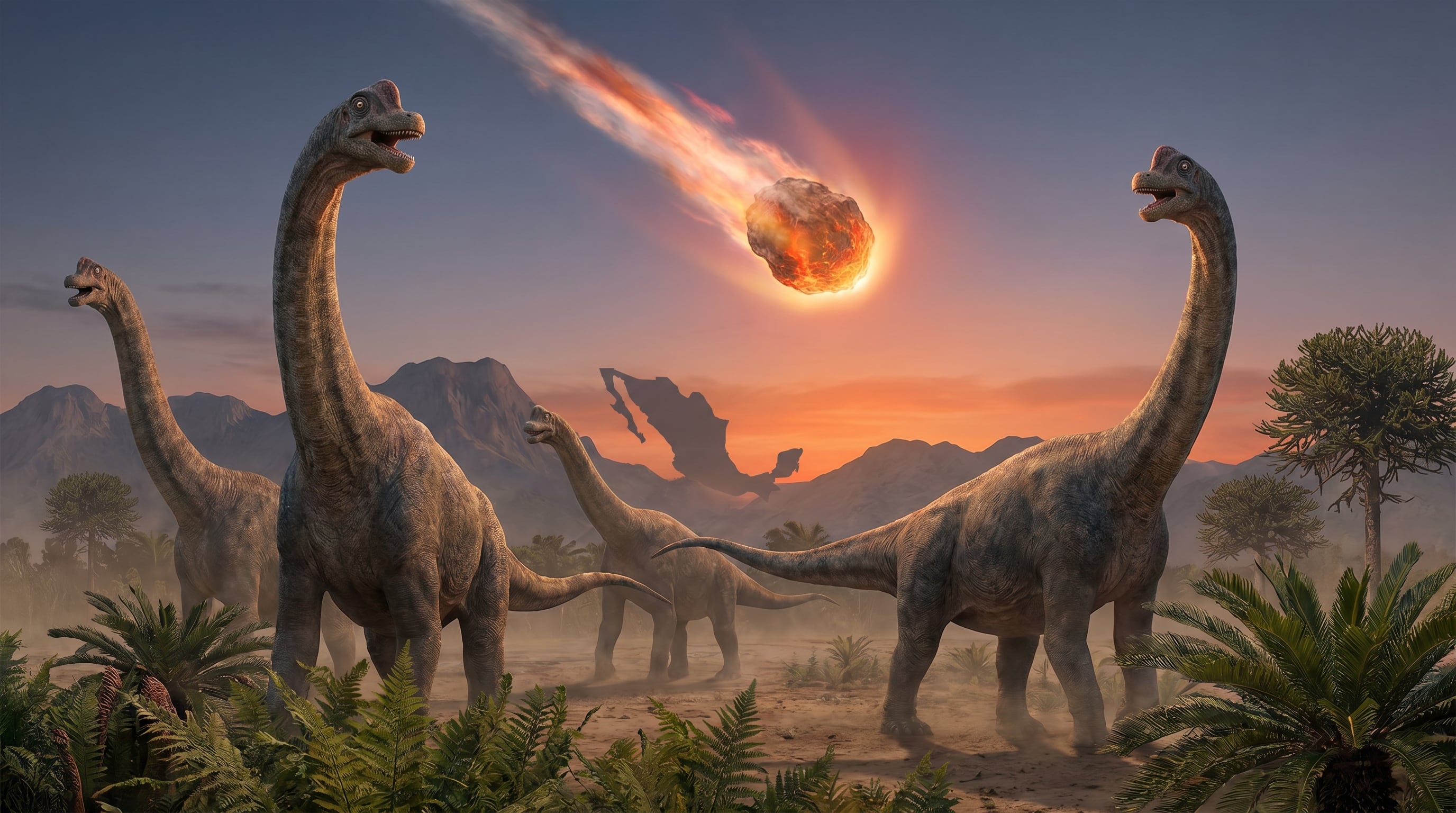 Científicos identifican el tipo de meteorito que habría provocado la desaparición de los dinosaurios