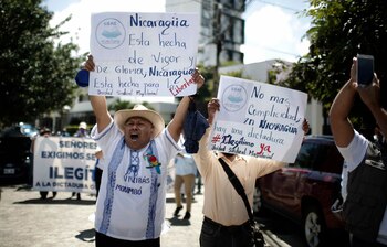 Nicaragua sufre una grave crisis