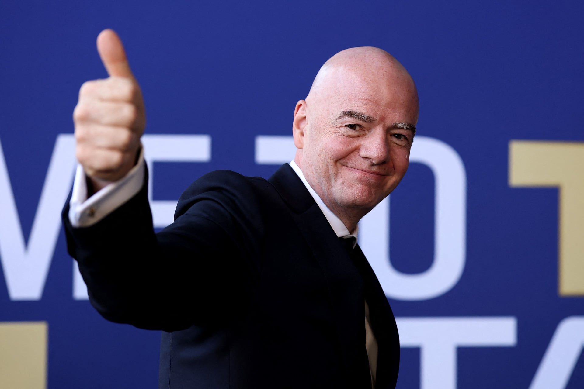 Infantino recibió el respaldo de varios ex jugadores argentinos (Florencia Tan Jun / GETTY IMAGES NORTH AMERICA / Getty Images via AFP)