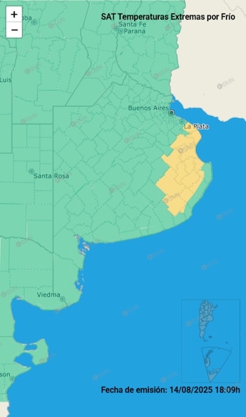 Las zonas afectadas por el