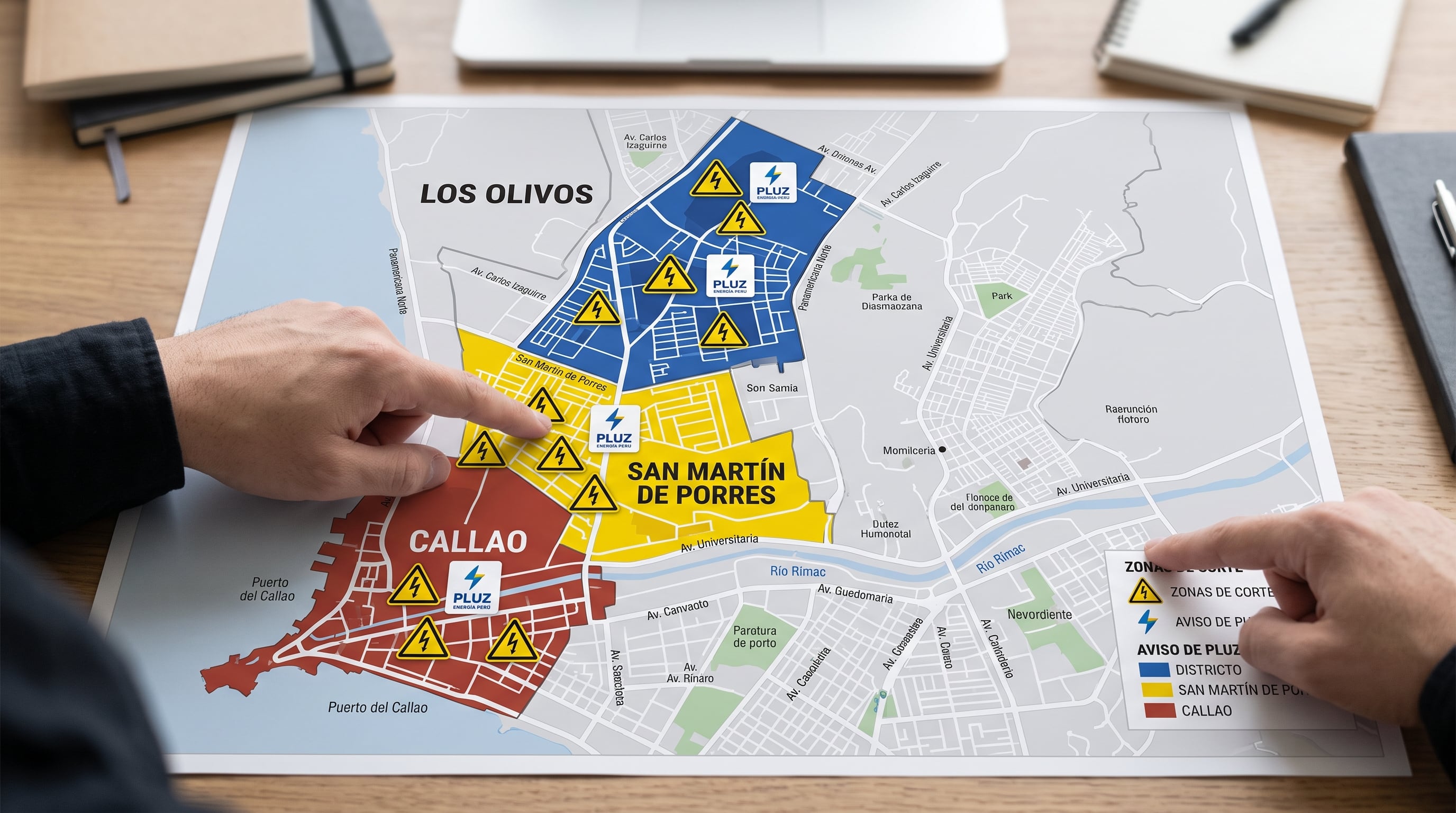 Corte de luz en Los Olivos, San Martín de Porres y Callao: horarios de corte