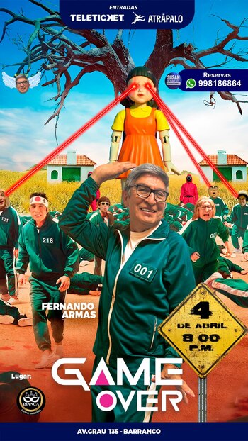 Fernando Armas presenta en Barranco