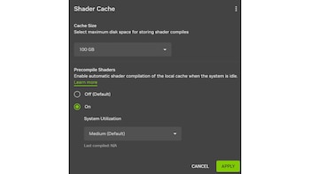 Shader Cache - Nvidia