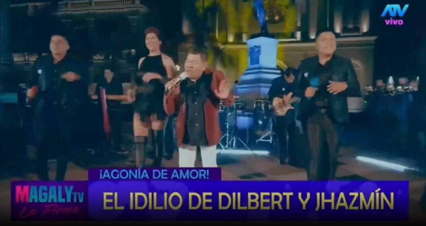Dilbert Aguilar y Jhazmín Gutarra: ¿Qué hay detrás de los rumores y las pruebas de infidelidad? Infobae Perú / Captura TV - Magaly TV La Firme
