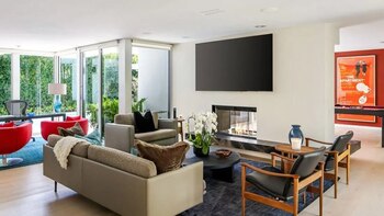 La residencia cuenta con tres