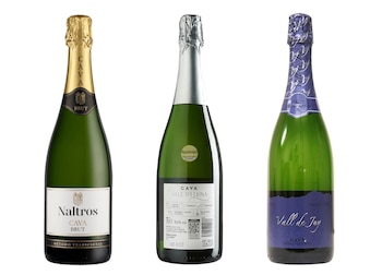 Los tres cavas recomendados por