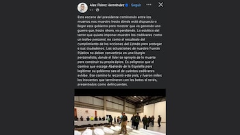 Esta fue una de las críticas contra la Operación Azarías - crédito alexflorezh/Facebook