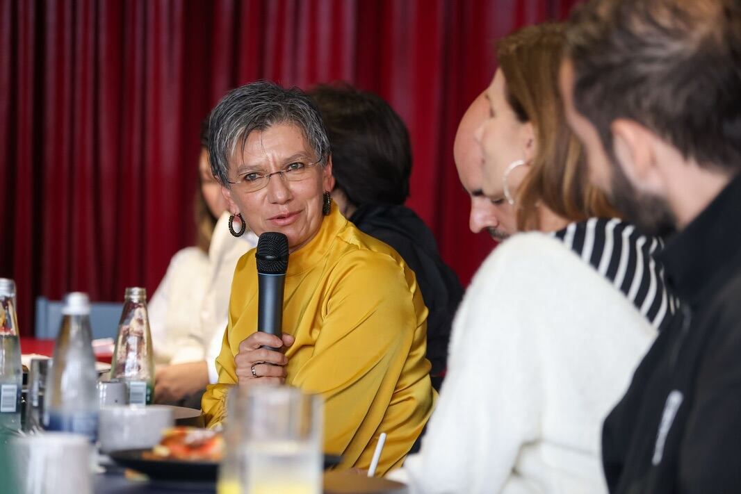 Claudia López rechazó las acusaciones de ser marioneta de Petro y Santos - crédito @claudialopezcl/Instagram