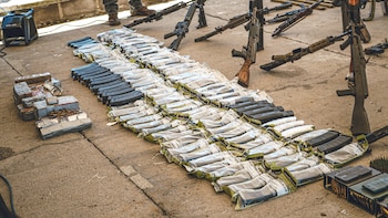 La Fuerza de Tarea Naval Tridente incautó la cocaína valuada en USD 31 millones 626,120 durante un operativo realizado el 15 de agosto de 2024. (Foto: FGR)