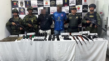 La Armada de Colombia rescató