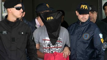 El menor peruano detenido por el caso (Télam)