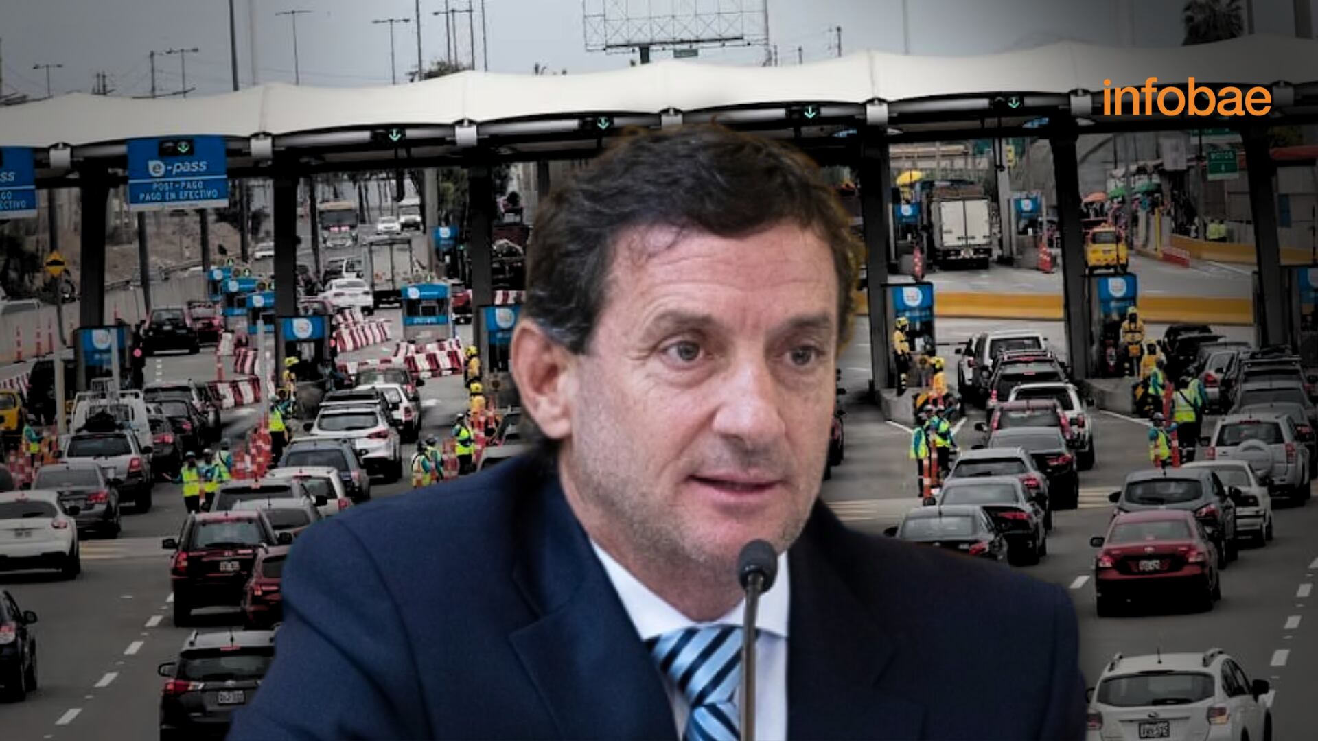 Renzo Reggiardo sobre la suspensión del cobro en los peajes de Villa y Punta Negra: “Hay un contrato que se debe respetar”