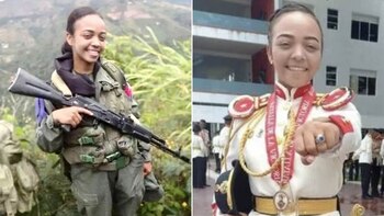 La teniente Elinés María Olivero