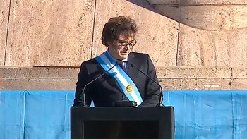 El presidente Javier Milei en