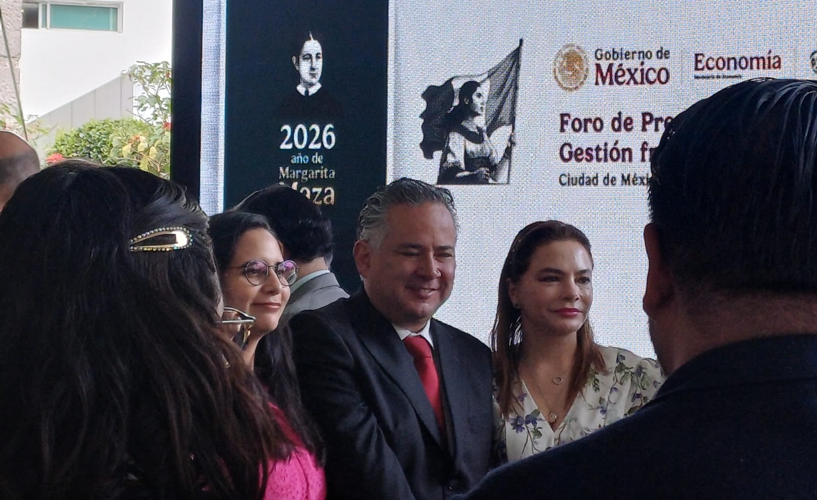 Santiago Nieto buscará la gubernatura de Querétaro en 2027.FOTO: Diana Morán Reyes