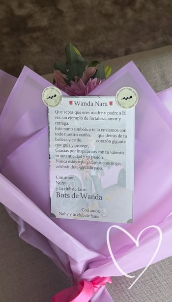 Wanda Nara compartió en Instagram