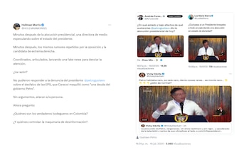 Trino de Hollman Morris defendiendo