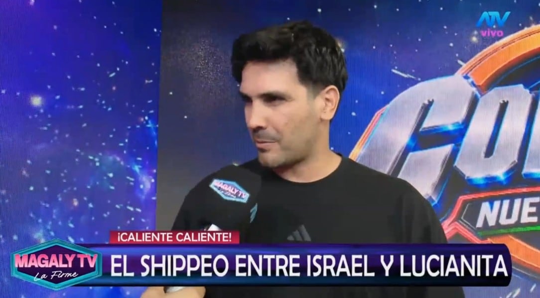 Luciana Roy confiesa que Israel Dreyfus le gusta y él responde: “Hubo mucha química”. Captura: Magaly TV La Firme.