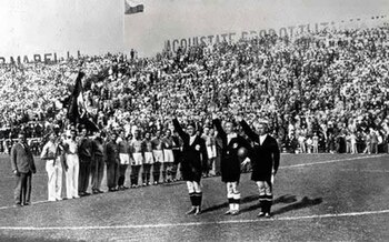 Italia reforzó su selección para el Mundial de 1934 con futbolistas de raíces italianas de Europa y Sudamérica bajo la dirección de Vittorio Pozzo